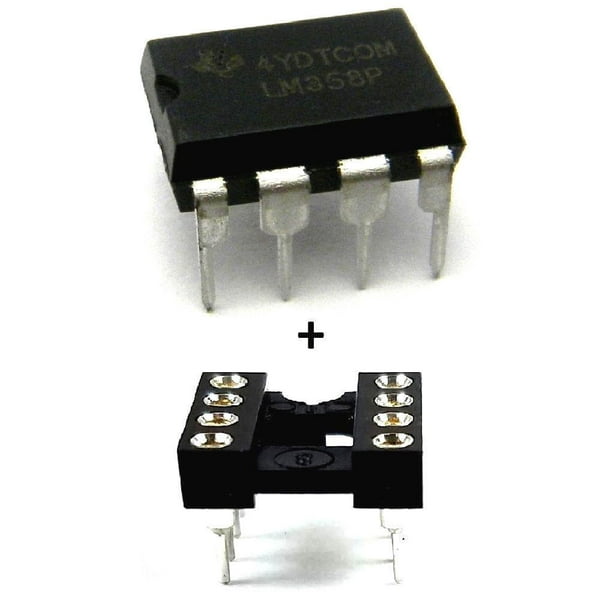 LM358N OP AMP 8PIN DIP NEW 5 PIECES 
